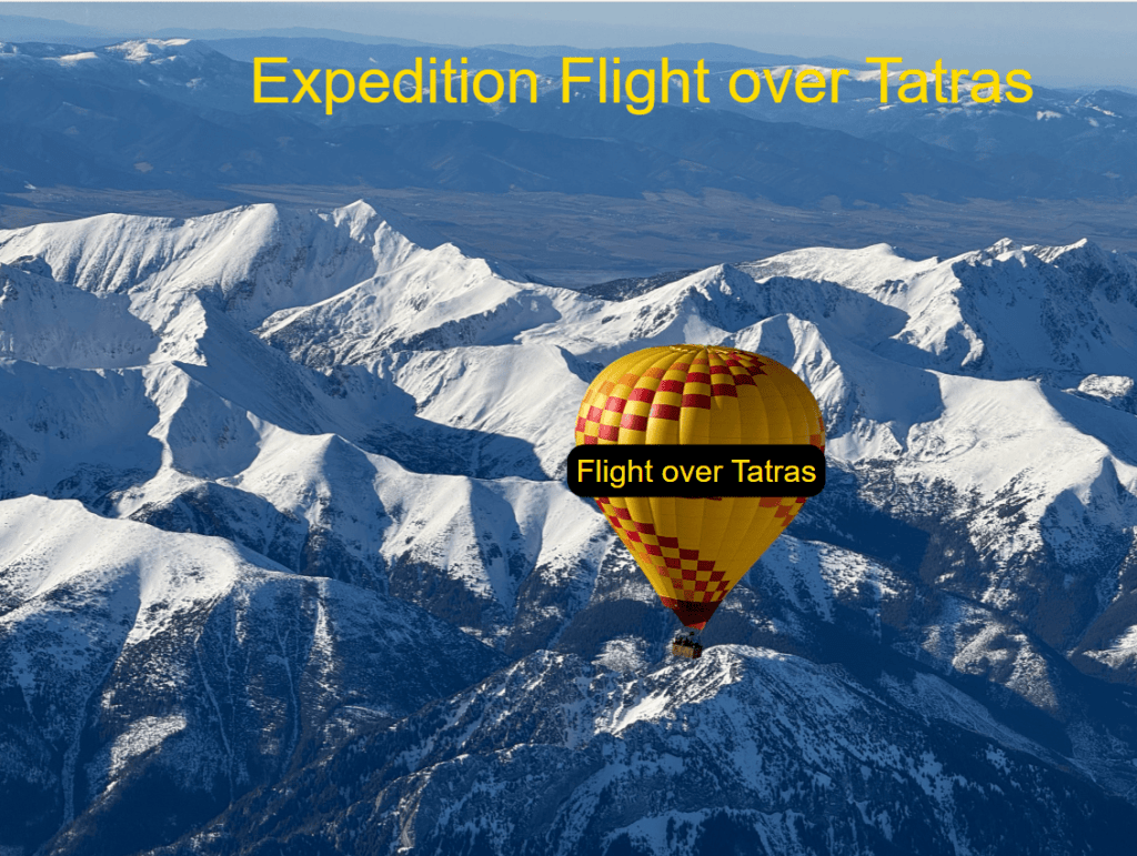 Hot air Balloon Flight in High Tatras